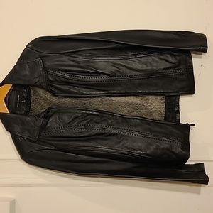 Leather jacket